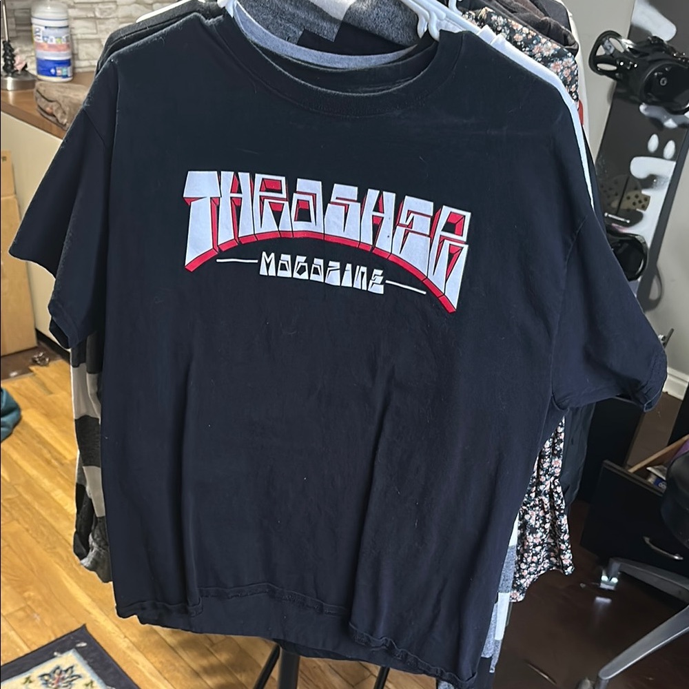 Thrasher Kids Black T-Shirt